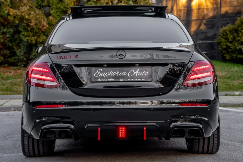 Mercedes-Benz E 220 d* BRABUS LIMITED* BLACK SERIES* 360CAM* CARBON* , снимка 4 - Автомобили и джипове - 53182833