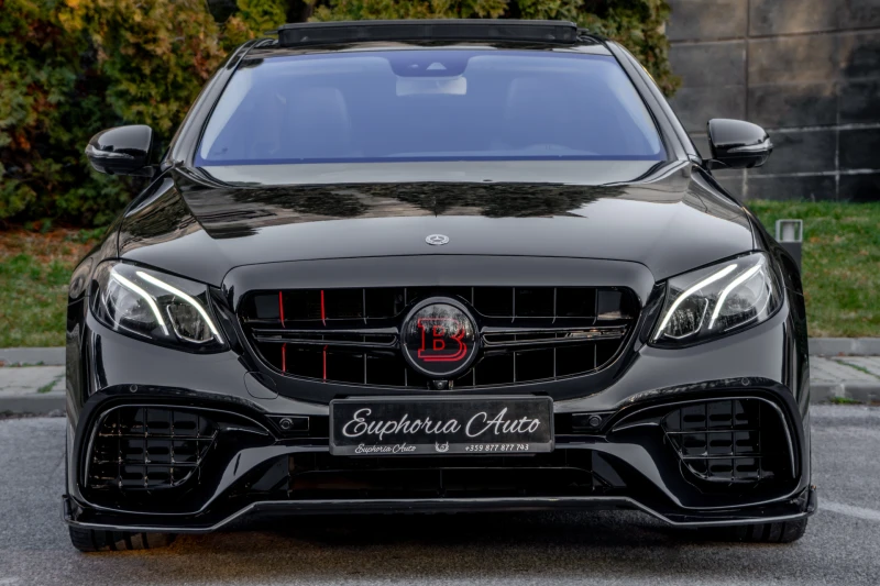 Mercedes-Benz E 220 d* BRABUS LIMITED* BLACK SERIES* 360CAM* CARBON* , снимка 8 - Автомобили и джипове - 53182833
