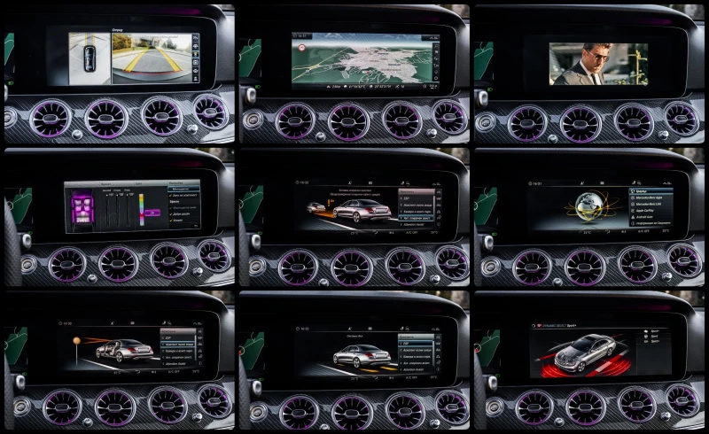 Mercedes-Benz E 220 d* BRABUS LIMITED* BLACK SERIES* 360CAM* CARBON* , снимка 15 - Автомобили и джипове - 53182833