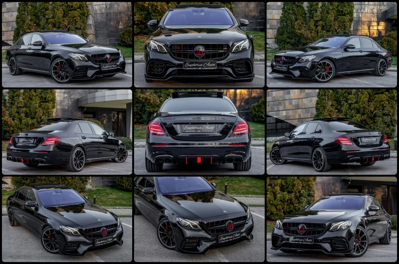Mercedes-Benz E 220 d* BRABUS LIMITED* BLACK SERIES* 360CAM* CARBON* , снимка 17 - Автомобили и джипове - 53182833