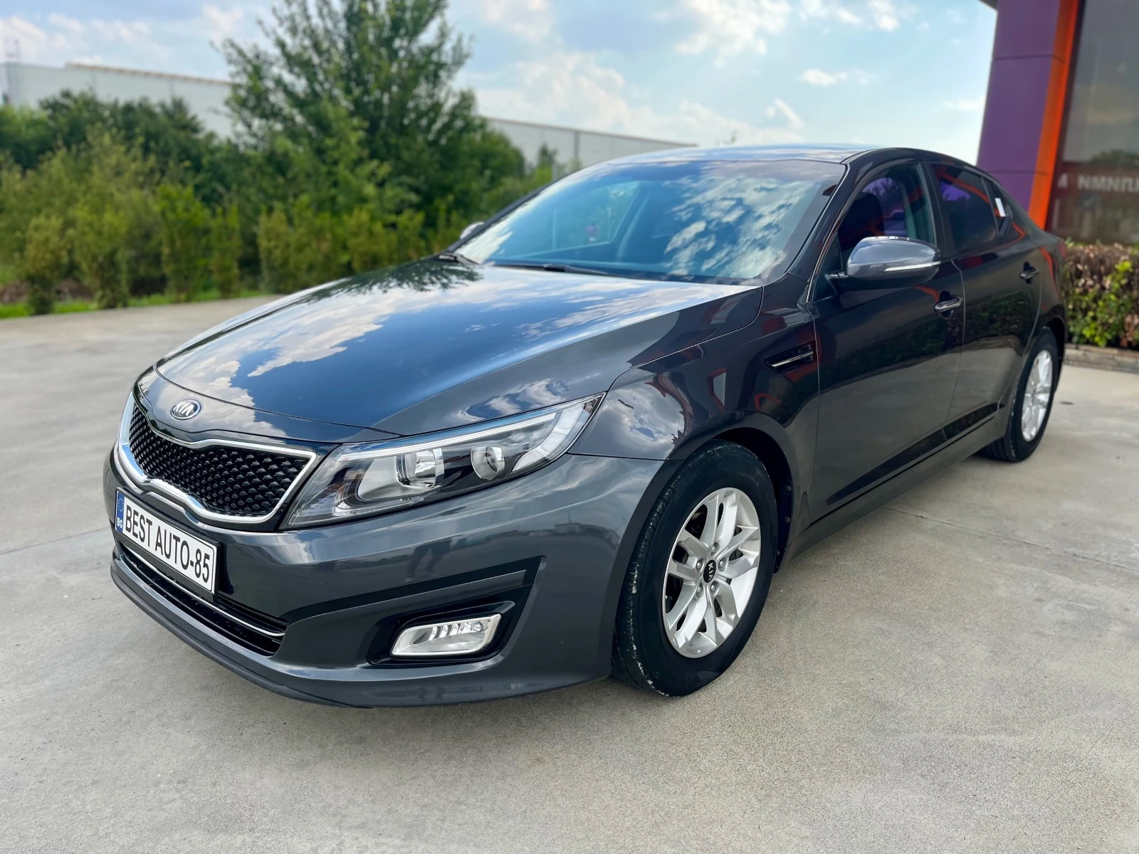 Kia K5 2.0i подгряване, камера, keyless go, Гаранция - [1] 