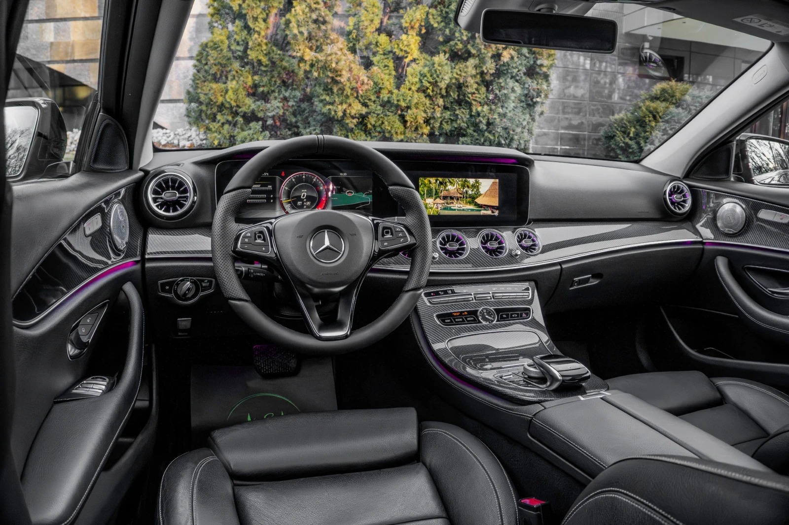 Mercedes-Benz E 220 d* BRABUS LIMITED* BLACK SERIES* 360CAM* CARBON*  | Mobile.bg � ����������� 14
