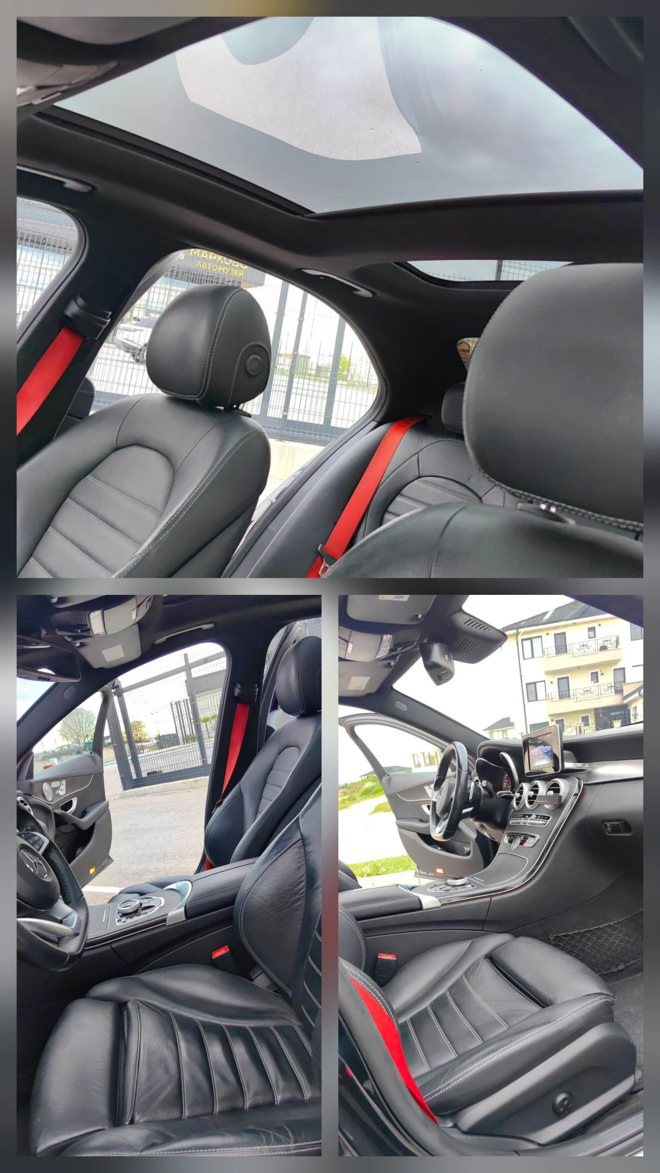 Mercedes-Benz C 43 AMG C43 AMG 4MATIC / 367 к.с / Panorama / Burmester / , снимка 11 - Автомобили и джипове - 54617792
