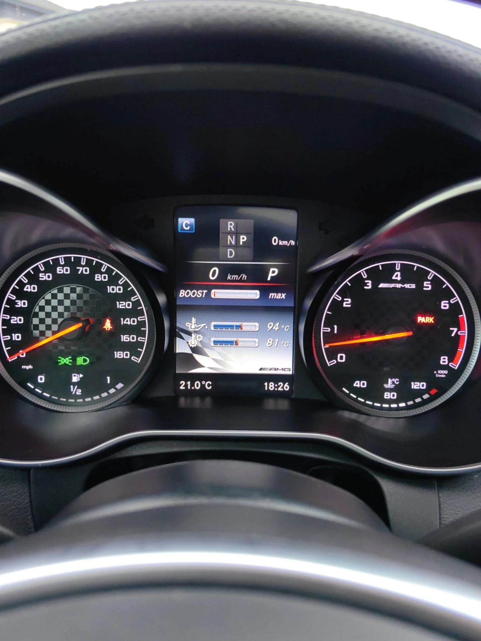 Mercedes-Benz C 43 AMG C43 AMG 4MATIC / 367 к.с / Panorama / Burmester / , снимка 14 - Автомобили и джипове - 54617792