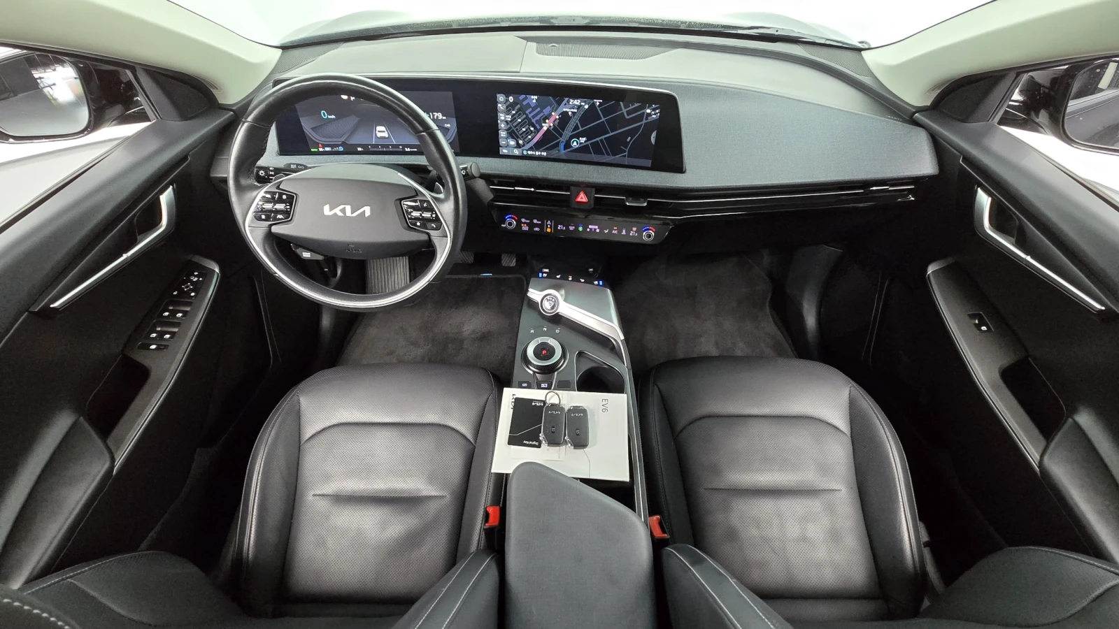 Kia EV6 2022* LONG RANGE AIR* DIS* ОБДУХ* AWD* КРАЙНА ЦЕНА, снимка 7 - Автомобили и джипове - 56061284