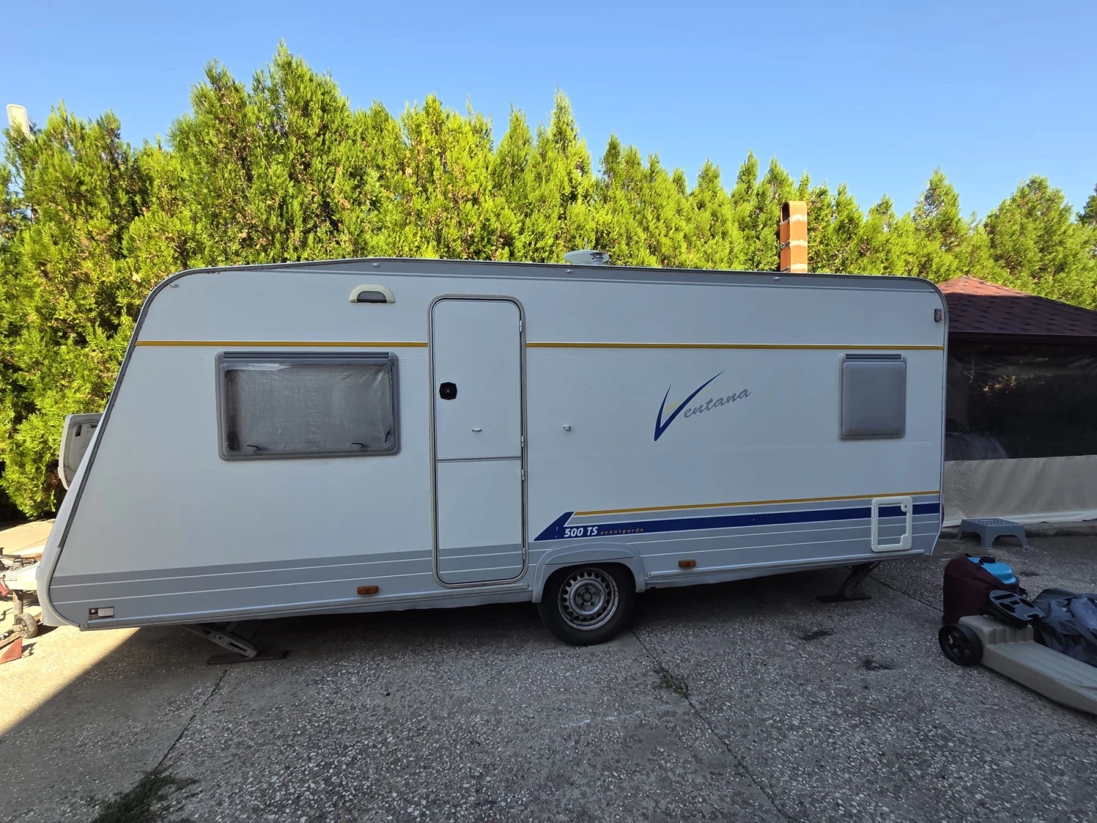 Каравана Burstner 500 TS, снимка 1