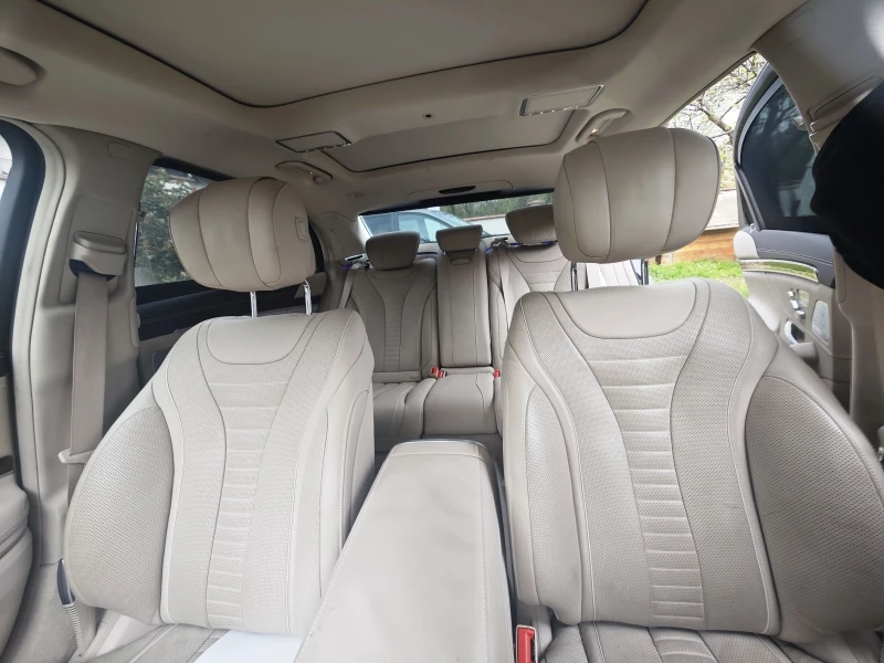 Mercedes-Benz S 550 S550L 78000 AMG 4Matic/Pano/Burmaster, снимка 12 - Автомобили и джипове - 52598343