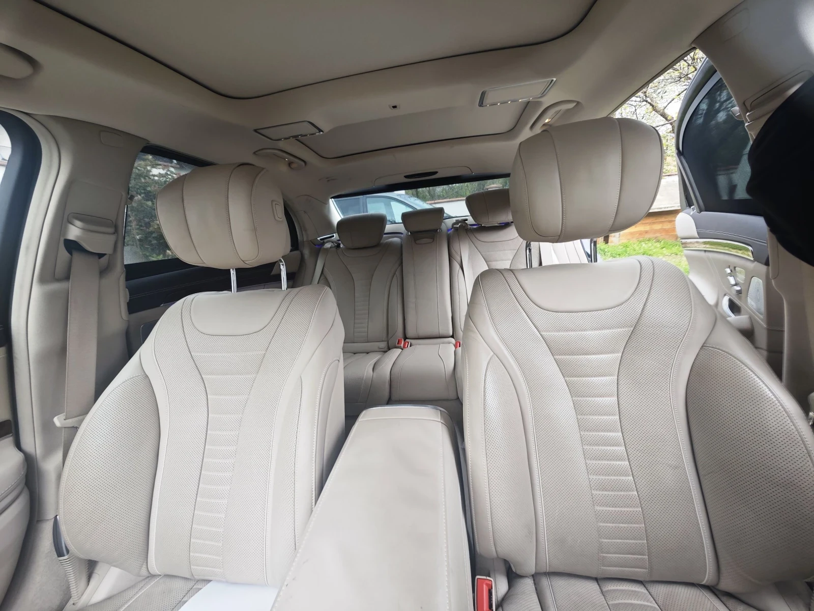 Mercedes-Benz S 550 S550L 78000 AMG 4Matic/Pano/Burmaster | Mobile.bg   12