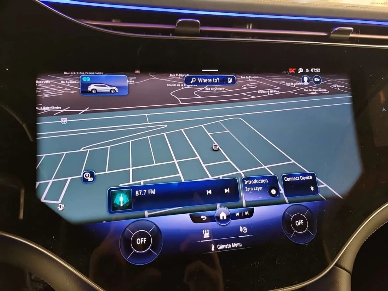 Mercedes-Benz EQS 580| BURMESTER| HEAD-UP| PANO| 360| AMBIENT|  , снимка 12 - Автомобили и джипове - 54078332