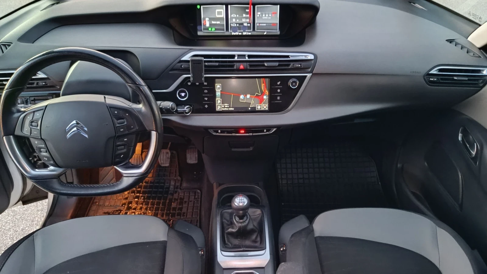 Citroen C4 Picasso 1.6 HDI-116 exclusive , снимка 9 - Автомобили и джипове - 54140883