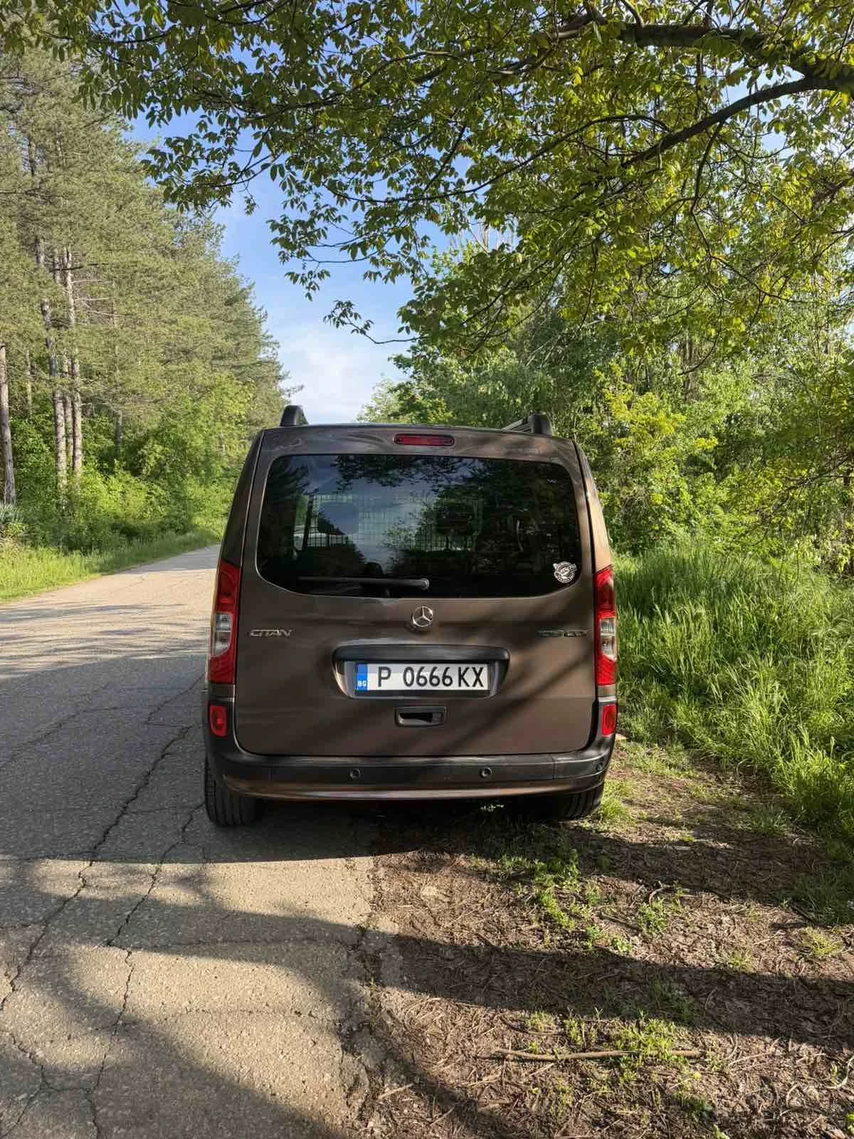 Mercedes-Benz Citan Автомобила се намира в много добро техническо и ви, снимка 4 - Автомобили и джипове - 54416868