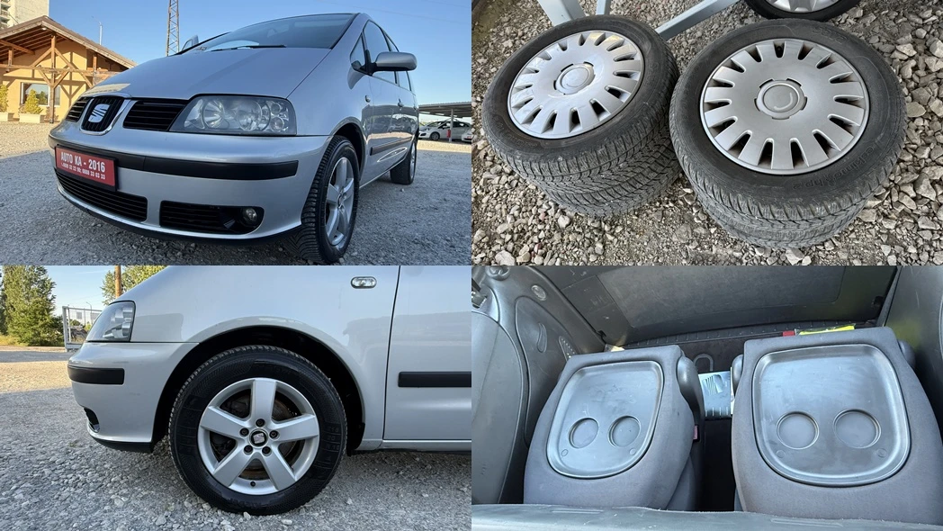 Seat Alhambra 1.9TDI-116кс-7места/НОВ ВНОС ОТ ИТАЛИЯ, снимка 8 - Автомобили и джипове - 54703612