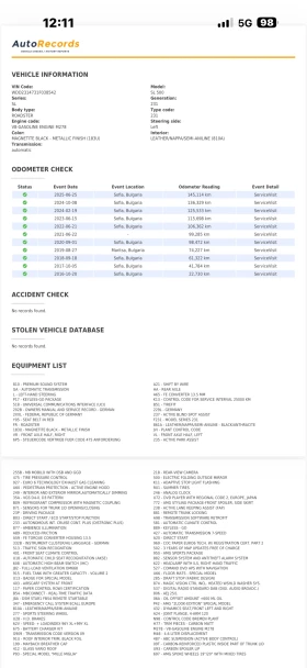 Mercedes-Benz SL 500 MILLE MIGLIA 417   FULL FULL MAAXS | Auto.bg — изображение 17