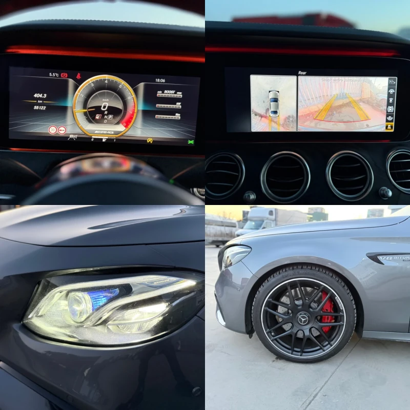 Mercedes-Benz E 63 AMG S* 4MATIC+ * BURMESTER* PANO* 360* , снимка 15 - Автомобили и джипове - 49154814