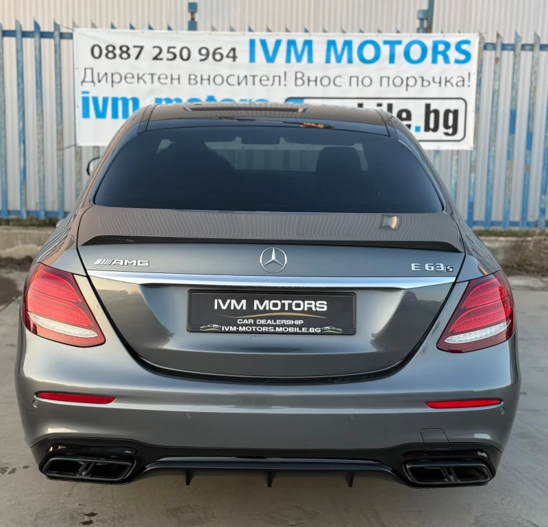 Mercedes-Benz E 63 AMG S* 4MATIC+ * BURMESTER* PANO* 360* , снимка 5 - Автомобили и джипове - 49154814