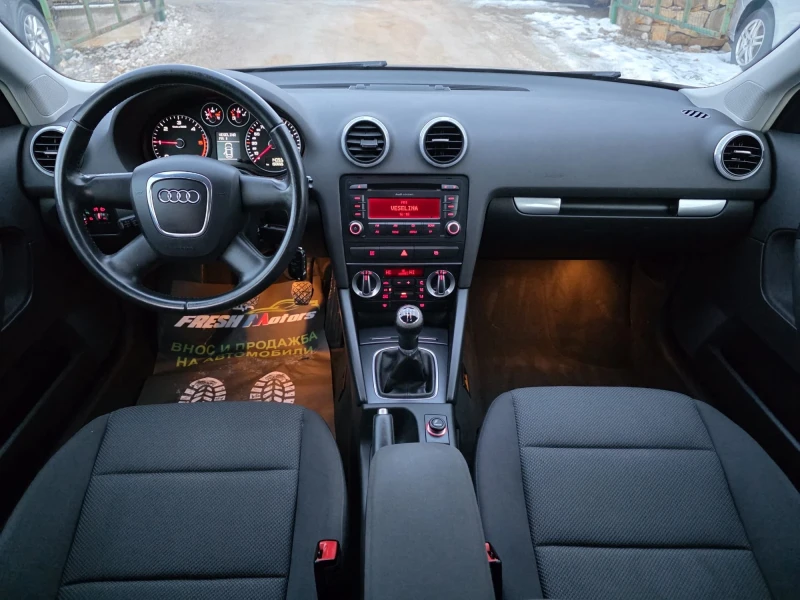 Audi A3 1.9TDI 105K.C. / КЛИМАТРОНИК / 2009 ГОДИНА, снимка 6 - Автомобили и джипове - 53311487