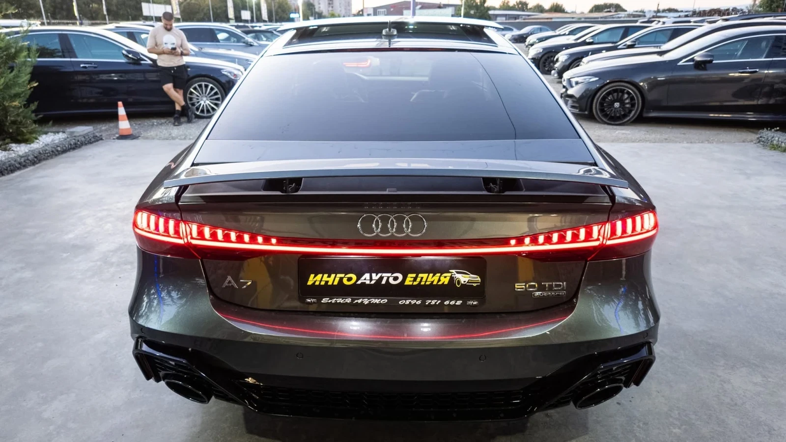 Audi A7 50TDI QUATTRO FULL RS7 PACK ПАНО ЛИЗИНГ 100% - изображение 8