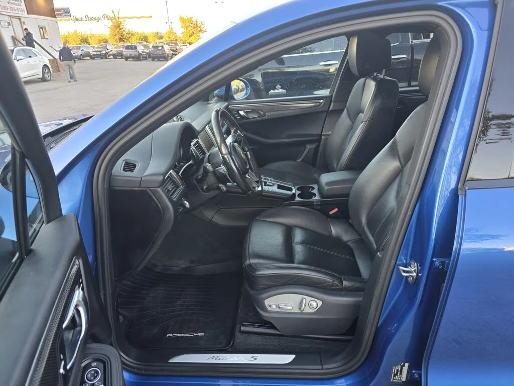 Porsche Macan S CARBON* ПОДГРЕВ* ОБДУХВАНЕ* ПАНОРАМА* КАМЕРА - изображение 10