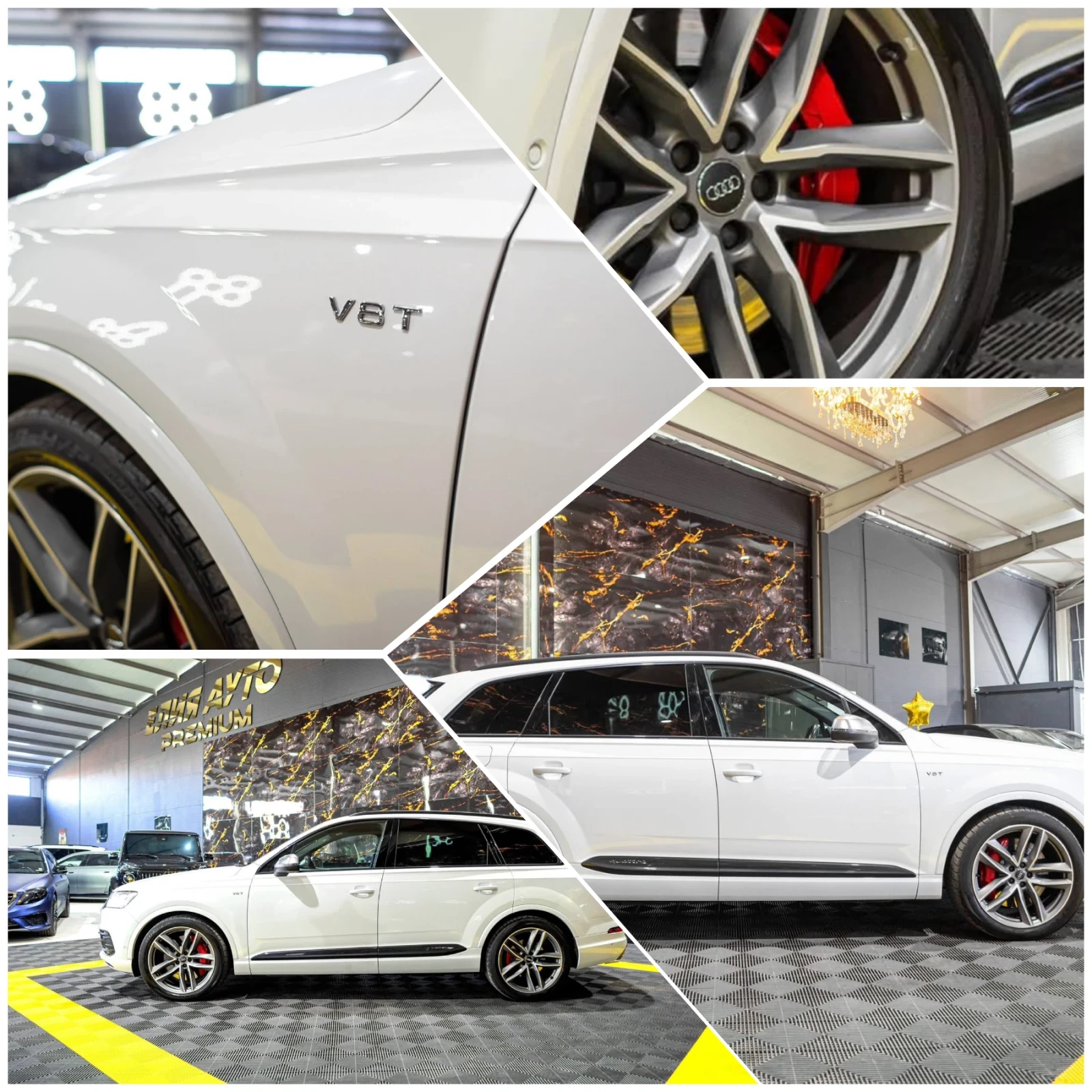 Audi SQ7 4.0TDI V8 MATRIX FULL S LINE BOSE ������ 100% | Mobile.bg � ����������� 17