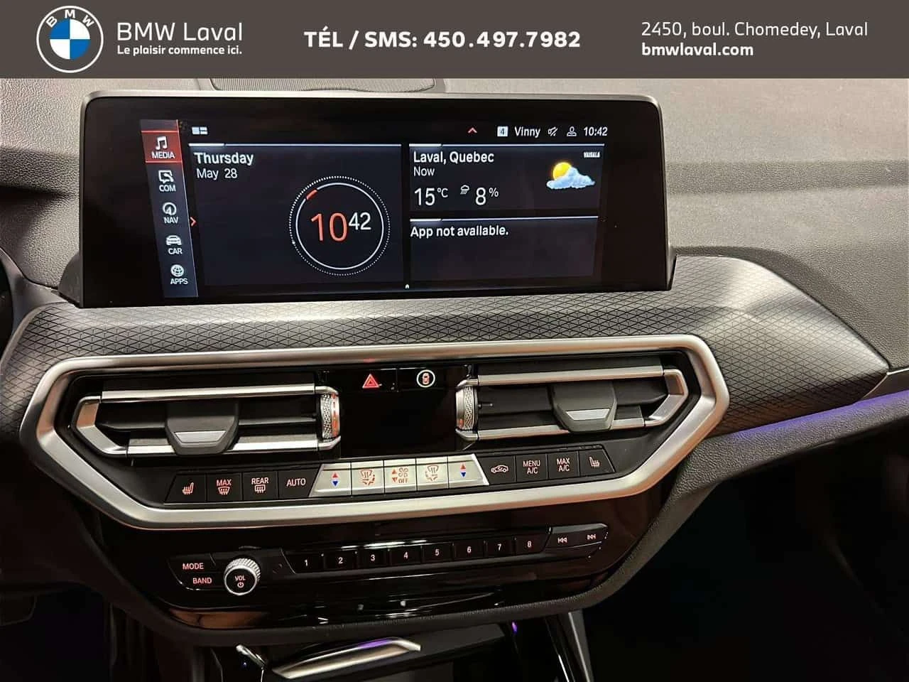 BMW X3 xDrive30i M SPORT/ПАНОРАМА/ПРЕДСТАВИТЕЛСТВО НА BMW, снимка 14 - Автомобили и джипове - 54904943