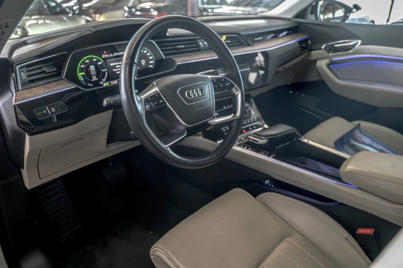 Audi E-Tron 55 95kWh/Quattro/Камера 360/Обдухване/Bang&Olufsen, снимка 7 - Автомобили и джипове - 53580994