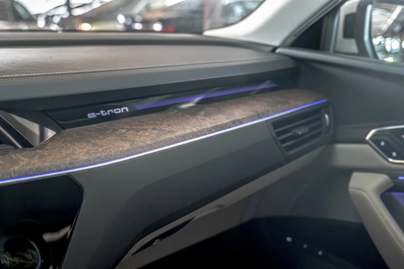 Audi E-Tron 55 95kWh/Quattro/Камера 360/Обдухване/Bang&Olufsen, снимка 13 - Автомобили и джипове - 53580994
