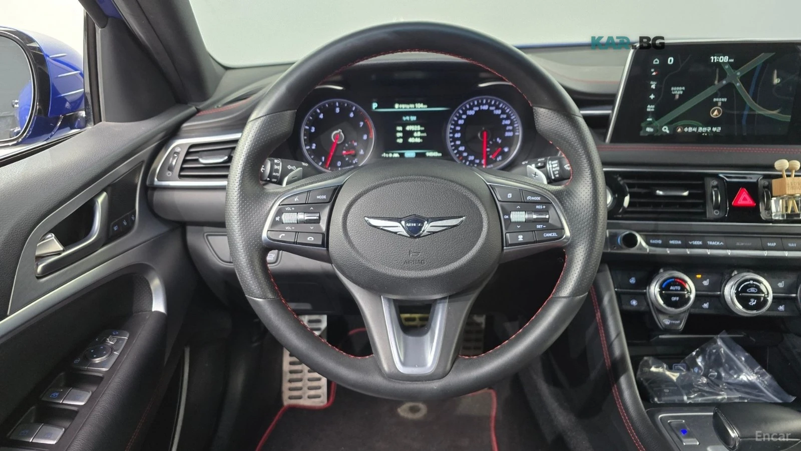 Genesis G70 ELITE / ОБДУХ / ПОДГРЕВИ / 360 / ДИСТРОНИК , снимка 12 - Автомобили и джипове - 54595724