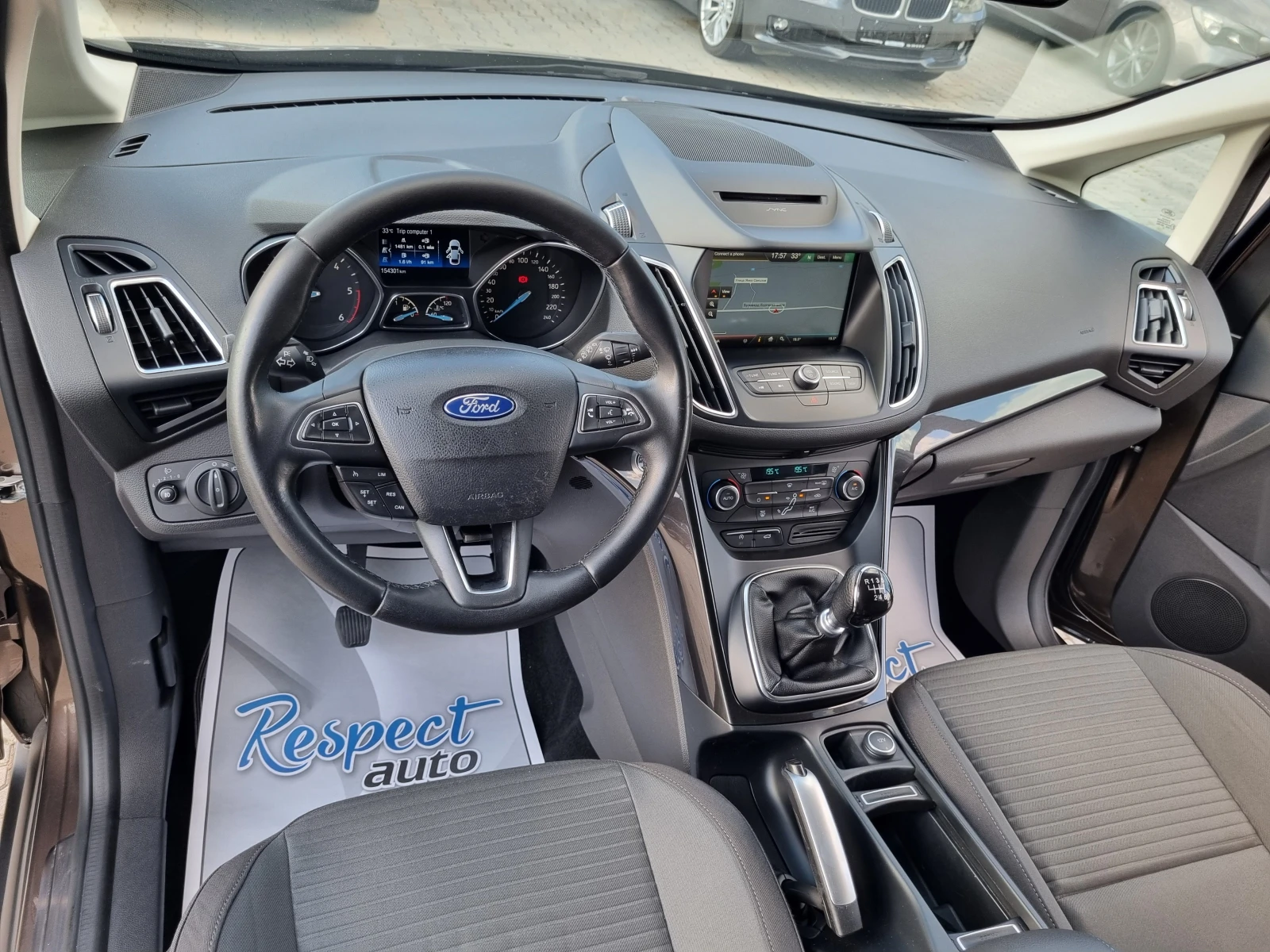 Ford C-max 1.5D-2016�. EURO 6B= 154.000�� | Mobile.bg � ����������� 9