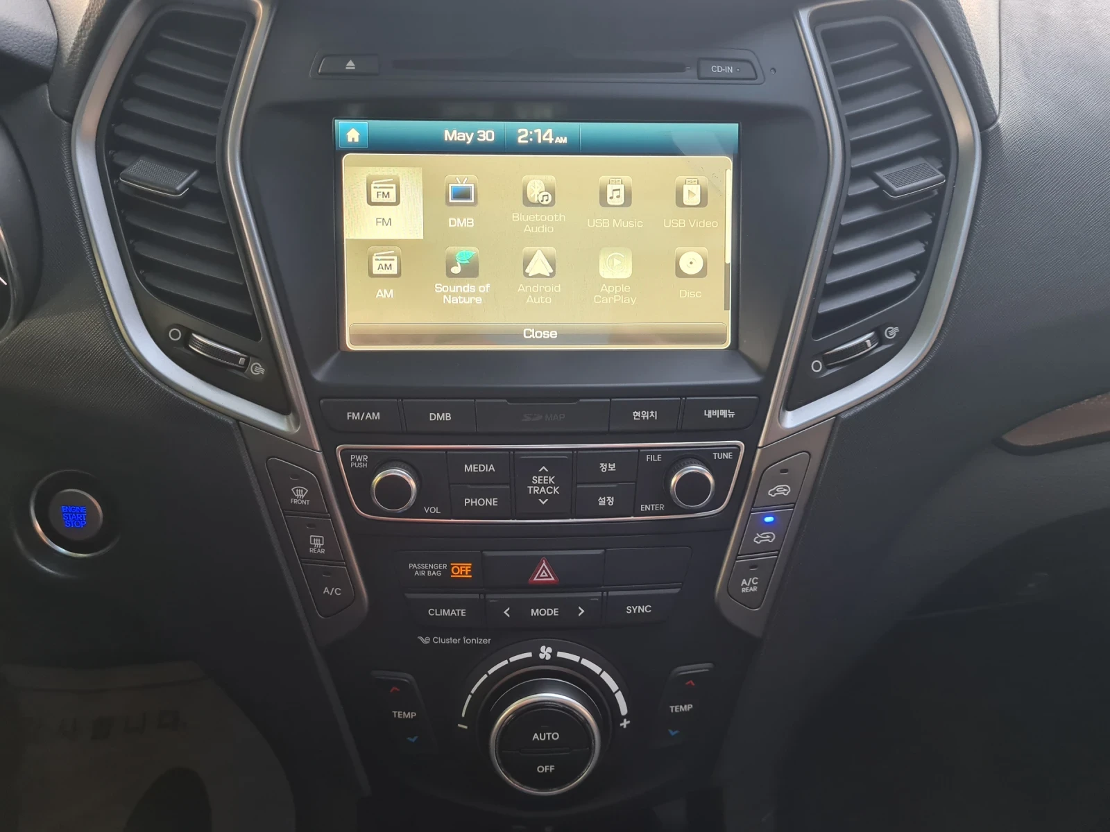 Hyundai Santa fe 2.2 CRDI 202 к.с. 6+ 1 4WD , снимка 15 - Автомобили и джипове - 54716114