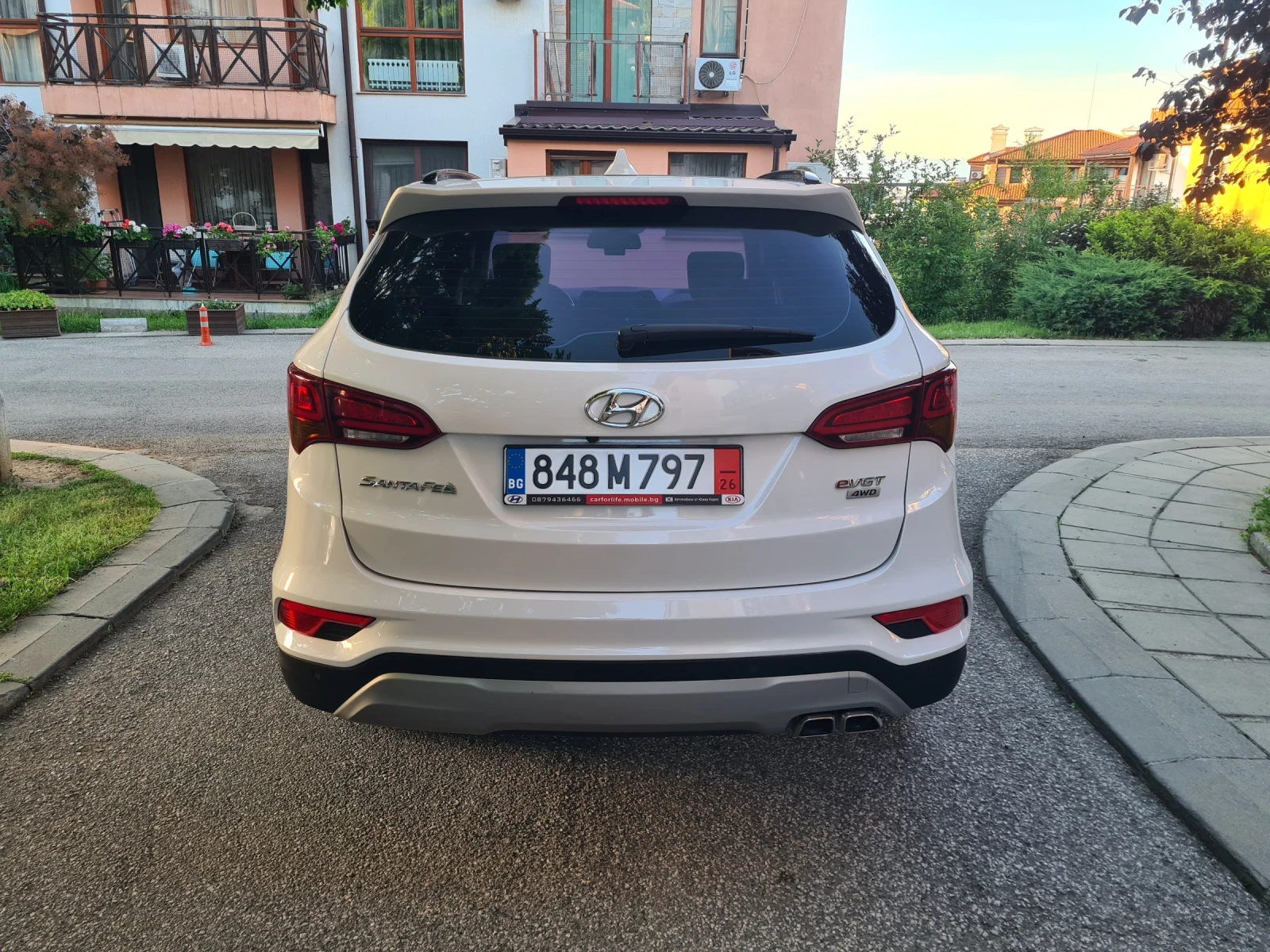 Hyundai Santa fe 2.2 CRDI 202 к.с. 6+ 1 4WD , снимка 4 - Автомобили и джипове - 54716114