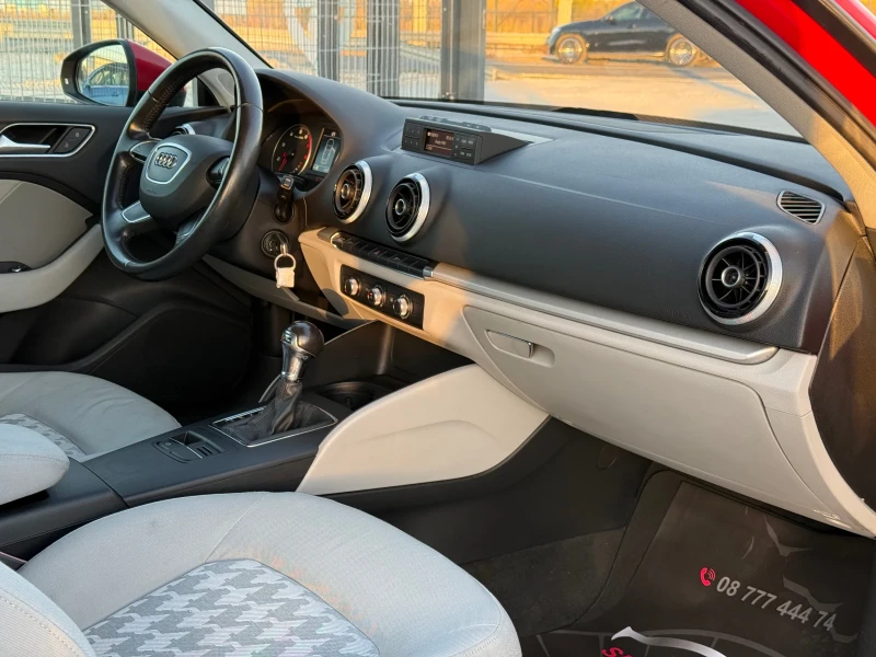 Audi A3 1.4i* 122к.с* АВТОМАТИК* 2015г* 94.000КМ* , снимка 10 - Автомобили и джипове - 52356990