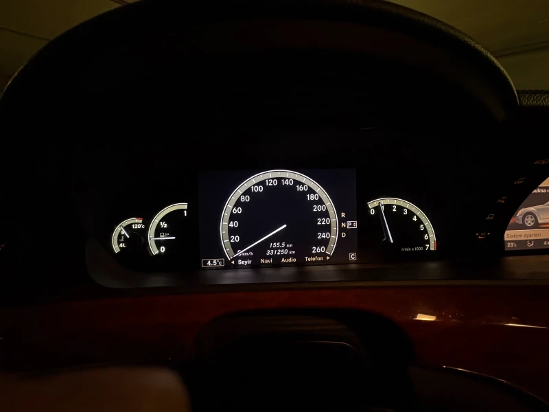 Mercedes-Benz S 350 3.5 газ/безнин, снимка 3 - Автомобили и джипове - 53221360