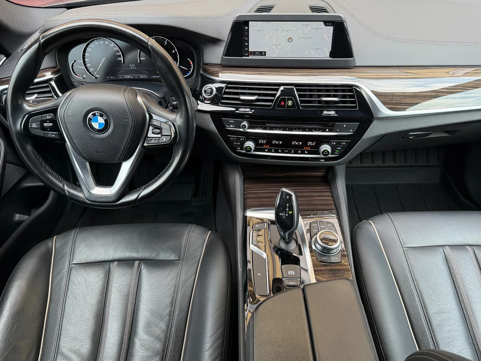 BMW 520 4X4 luxury-line-131хил.км, снимка 7 - Автомобили и джипове - 53876408