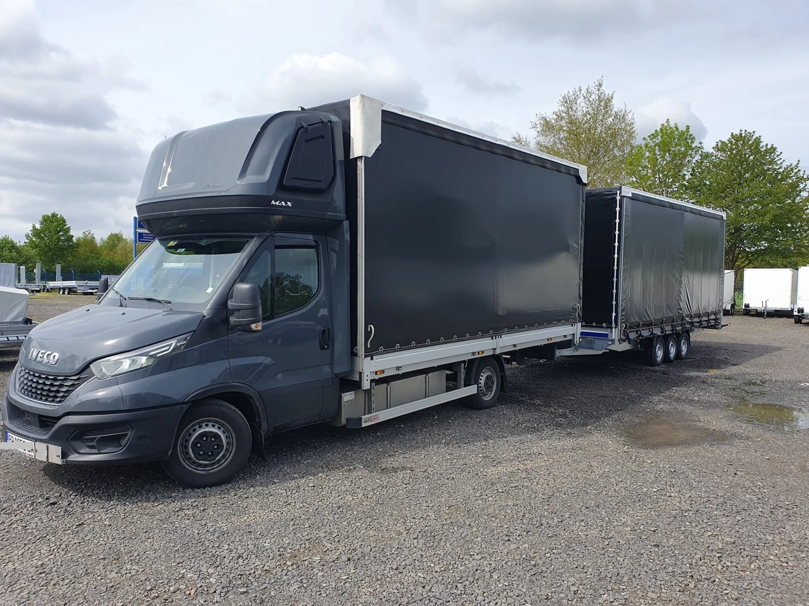 Iveco 35c18 + РЕМАРКЕ, снимка 1