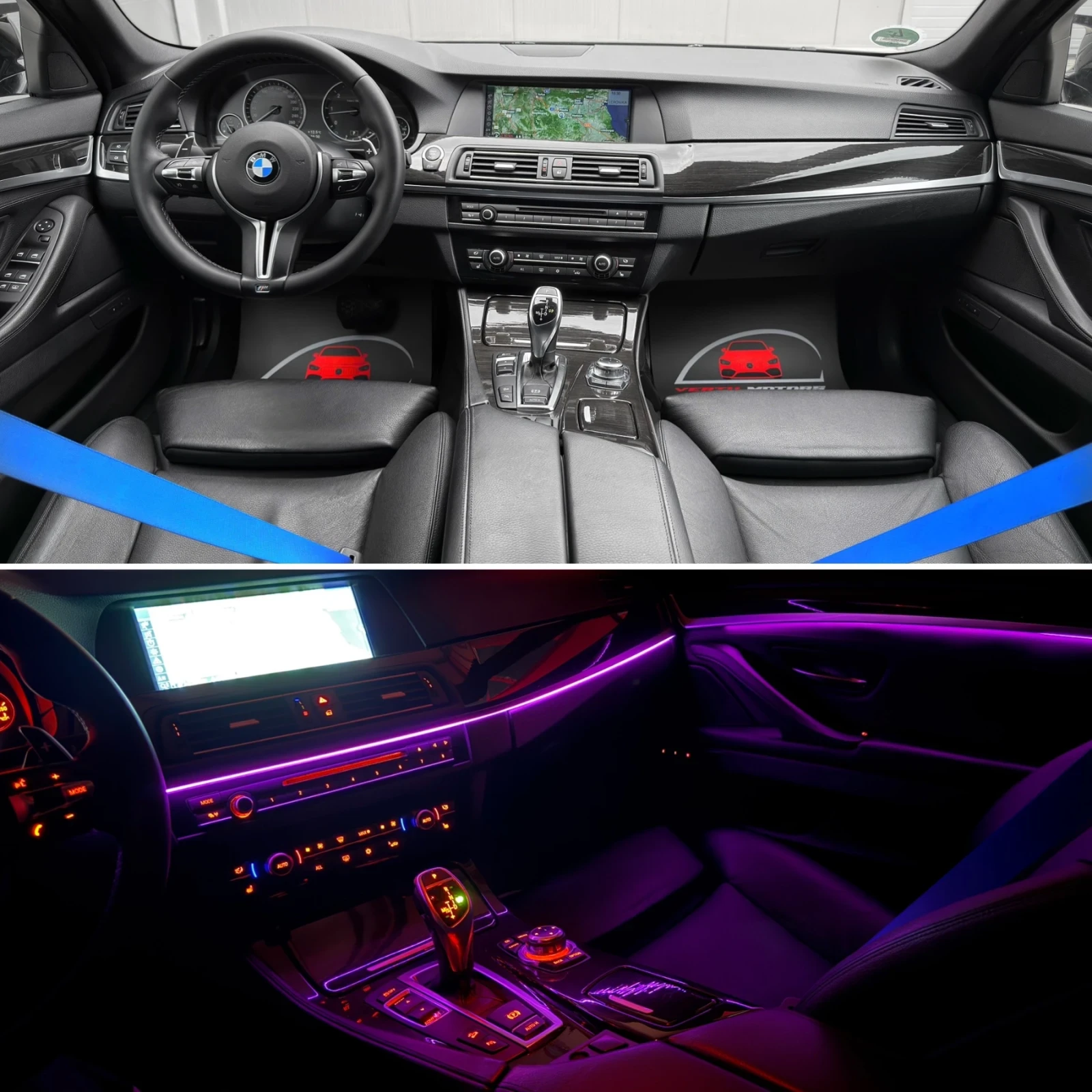 BMW 535 D/ M PERFORMANCE/ xDrive/ 3xTV/ AMBIENT/ Shadow, снимка 8 - Автомобили и джипове - 53965263