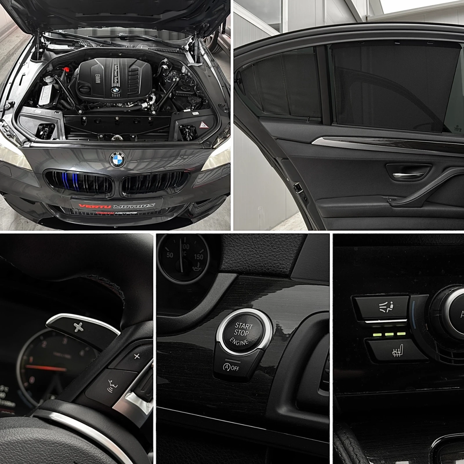 BMW 535 D/ M PERFORMANCE/ xDrive/ 3xTV/ AMBIENT/ Shadow, снимка 13 - Автомобили и джипове - 53965263