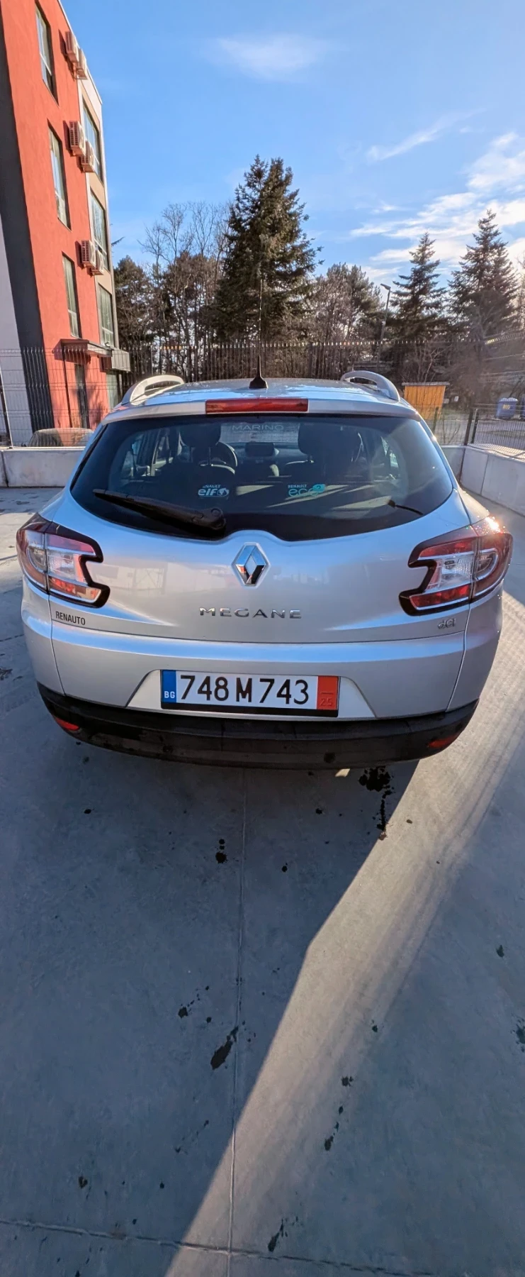 Renault Megane Grandtour 1.5 dci 110 к.с. комби, снимка 4 - Автомобили и джипове - 52996994