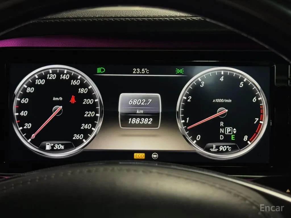 Mercedes-Benz S 500 L / BRABUS / ALL BLACK / 2xTV / CHAUFFEUR / ������ | Mobile.bg � ����������� 8
