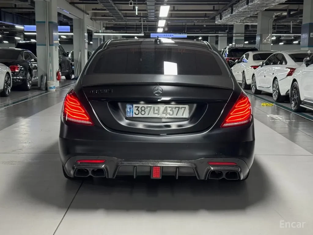 Mercedes-Benz S 500 L / BRABUS / ALL BLACK / 2xTV / CHAUFFEUR / ������ | Mobile.bg � ����������� 4