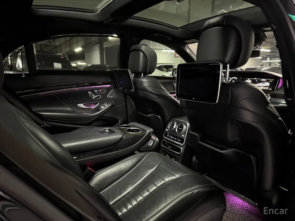Mercedes-Benz S 500 L / BRABUS / ALL BLACK / 2xTV / CHAUFFEUR / ������ | Mobile.bg � ����������� 12