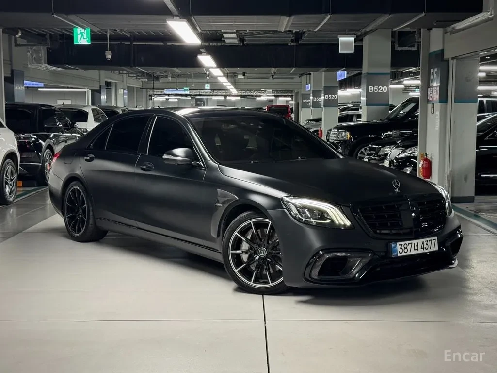 Mercedes-Benz S 500 L / BRABUS / ALL BLACK / 2xTV / CHAUFFEUR / ������ | Mobile.bg � ����������� 1