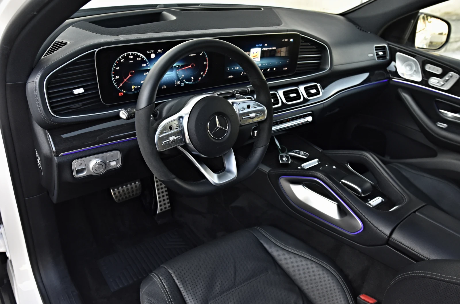 Mercedes-Benz GLE 400 D COUPE 4M 53AMG-OPTIC 360 BURMESTER PANO FULL, снимка 9 - Автомобили и джипове - 55852375