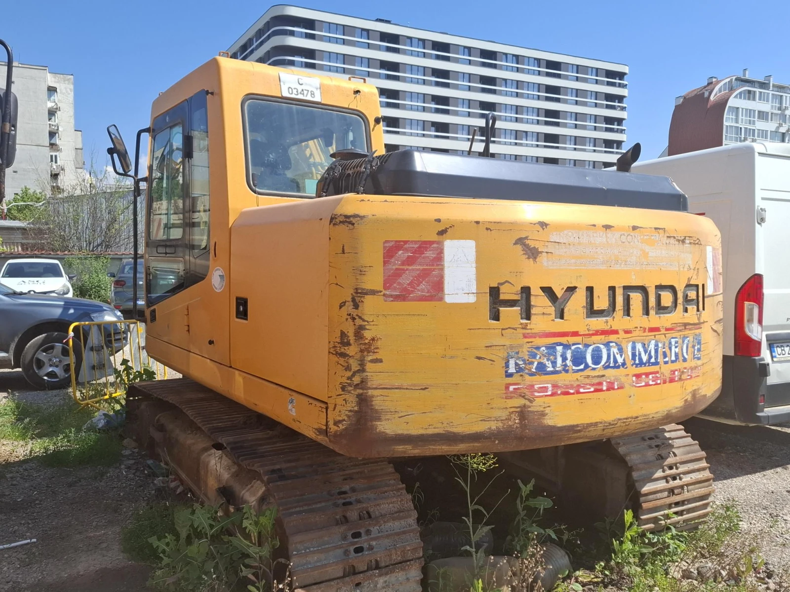 Багер Hyundai Robex 140LC-7, снимка 3 - Индустриална техника - 56220513