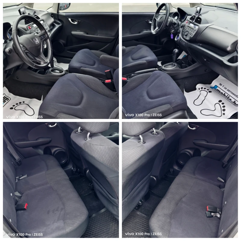 Honda Jazz 1.3IMA Hybrid Swiss, снимка 9 - Автомобили и джипове - 48335821