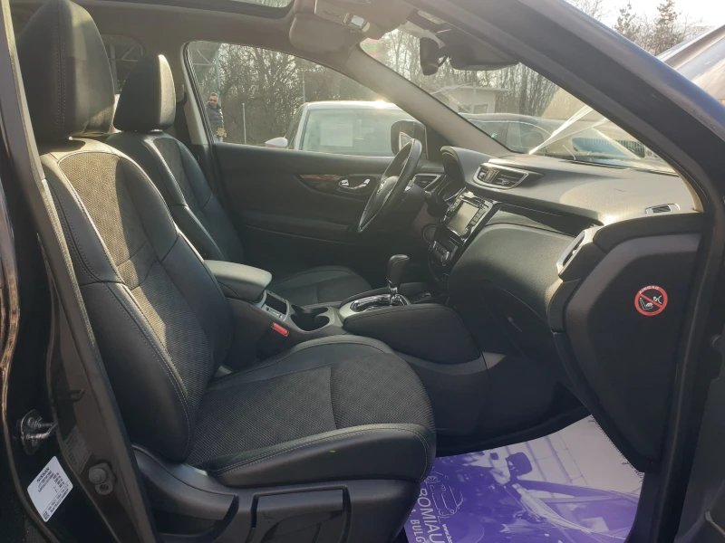 Nissan Qashqai 1.2i* EURO6* АВТОМАТИК* LED* BI-XENON* , снимка 12 - Автомобили и джипове - 48625805