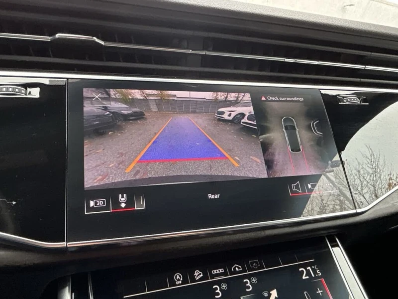 Audi Q8 QUATTRO * PROGRESSIV * LED * NAVI * ПОДГРЕВ * PANO, снимка 13 - Автомобили и джипове - 53418944