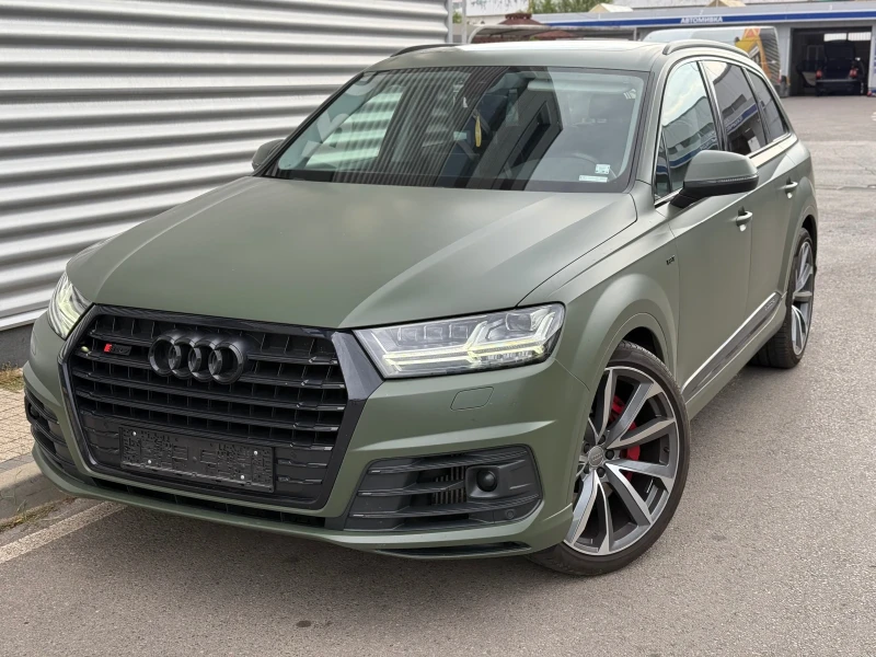 Audi SQ7 4.0 V8T+ S-line+ MATRIX+ 7места+ Кожа+ Панорама+ П - 67000 лв. - 30146677 1