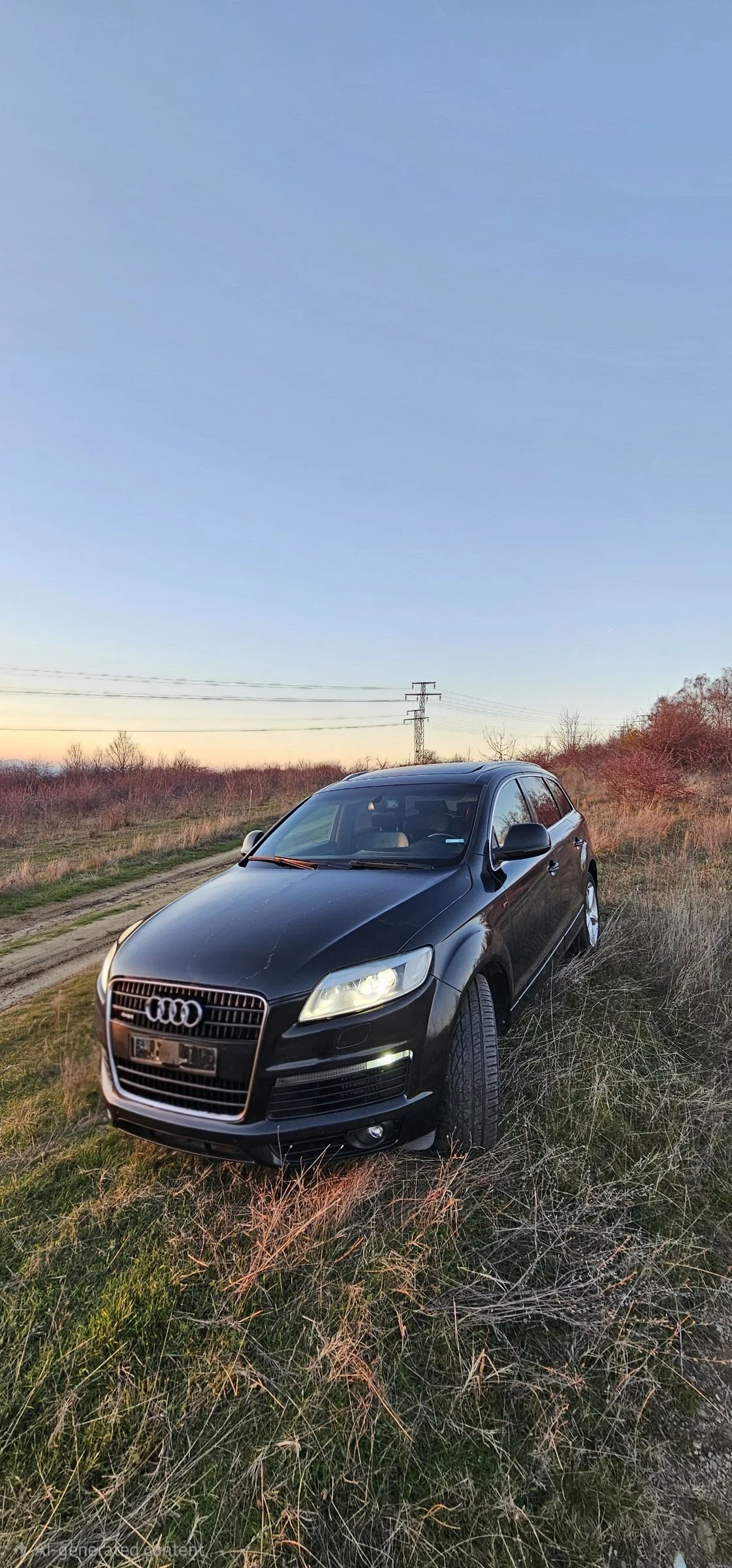 Audi Q7 4.2 TDI S-line 7 Места/Панорама/Теглич - изображение 2