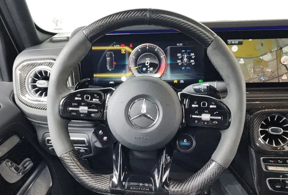 Mercedes-Benz G 63 AMG BRABUS 800/AKRAPOVIC/BURM/360/PANO/001MC, снимка 6 - Автомобили и джипове - 54219431