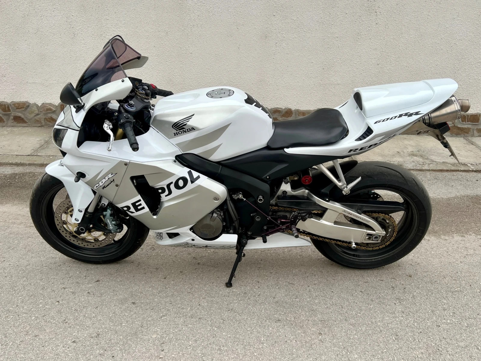 Honda Cbr 600 RR White Silver Repsol, снимка 5 - Мотоциклети и мототехника - 54729999